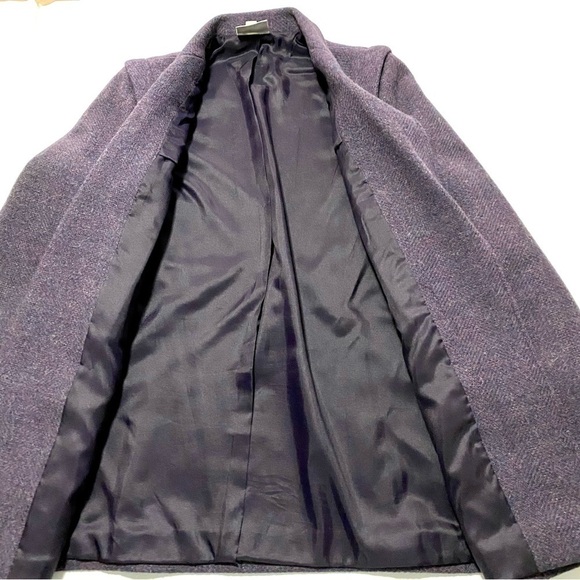 Madeleine Wool Blazer Jacket Herringbone Size 36 6/8 - Picture 10 of 16